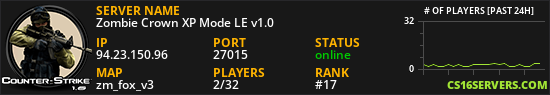 Zombie Crown XP Mode LE v1.0