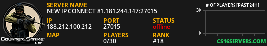 NEW IP CONNECT 81.181.244.147:27015
